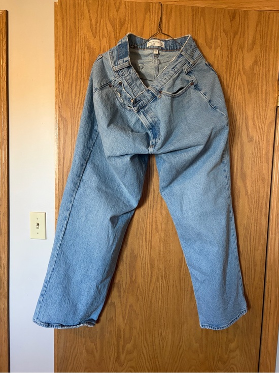 Abercrombie & Fitch Denim - Abercrombie & Fitch The Baggy Low Rise Curve Love Jeans